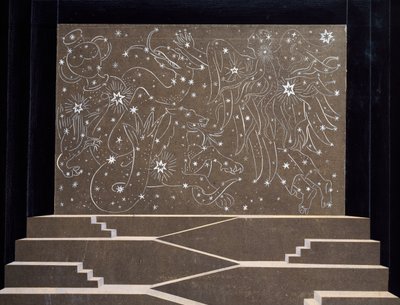 フランチシェク・キセラ（1881-1941）によるモーツァルトの「魔笛」の舞台美術 作： František Kysela