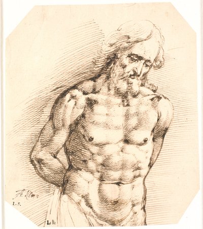 キリストの半身像 作： Frantz Cleyn