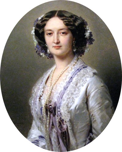 カタジナポトカネブラニッカの肖像 作： Franz Xaver Winterhalter