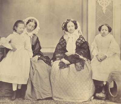 エリーゼ・ハウザーマン、ヘルミーネ、マリー、マリー・アントワーヌ、1850～60年代。 作： Franz Antoine