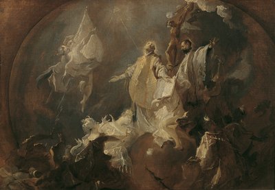 イエズス会の世界宣教の寓話 作： Franz Anton Maulbertsch