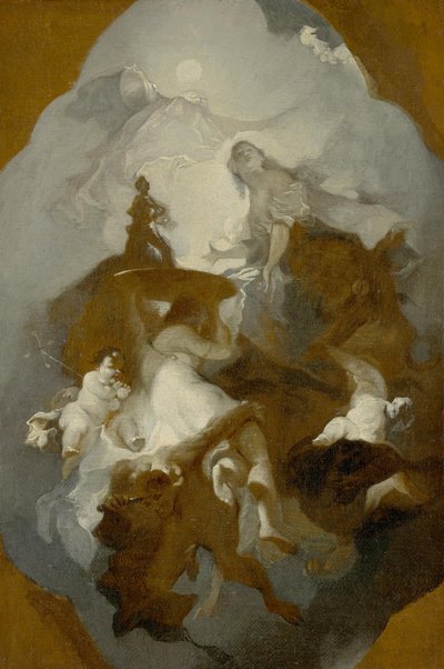 Allegorische Darstellung 作： フランツ・アントン・モールベルトシュ