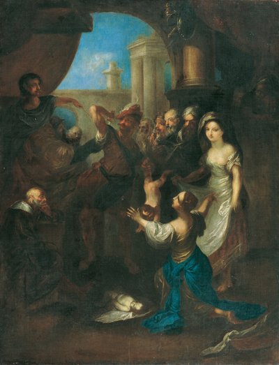 ソロモンの裁き 作： Franz Anton Maulbertsch