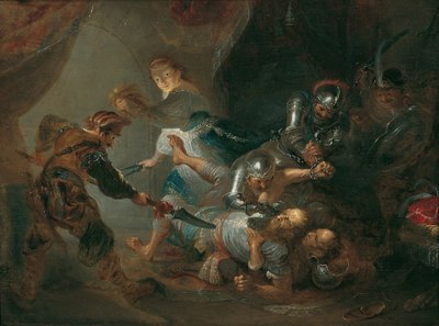 サムソンの盲目 作： Franz Anton Maulbertsch