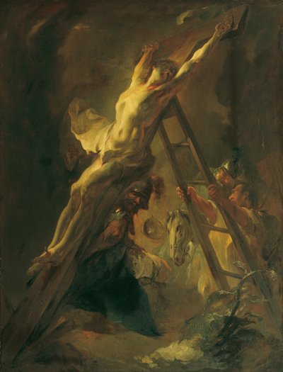 十字架の建立 作： Franz Anton Maulbertsch