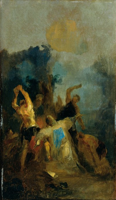 聖ステファノの石打ち 作： Franz Anton Maulbertsch