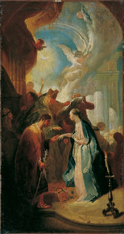 メアリーの結婚 作： Franz Anton Maulbertsch