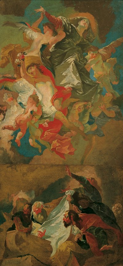 マリアの被昇天 作： Franz Anton Maulbertsch