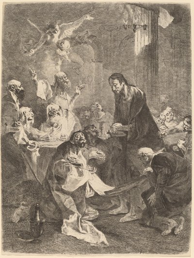 聖体の制度 作： Franz Anton Maulbertsch
