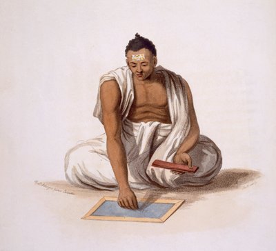 ダイバック、または占星術師、1804 年。 作： Franz Balthazar Solvyns