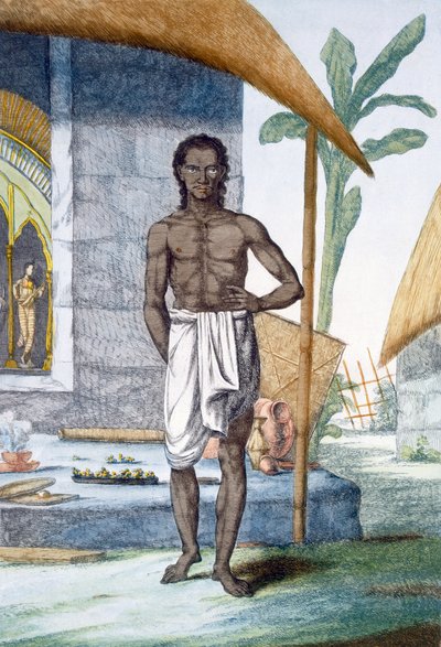 「ヒンズー教徒、または彼らの作法、衣装、儀式の説明」、c.1808-12（カラーエッチング）の画家と彫刻家 作： Franz Balthazar Solvyns