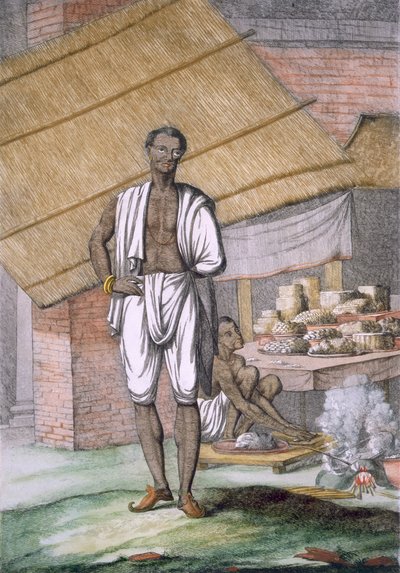 &39;Houalouays&39;、 &39;The Hindus or the Descriptions of the Customs、Customs and Ceremonies&39;、pubから作るかペストリーを作る。 1808-12（カラーエッチング） 作： Franz Balthazar Solvyns