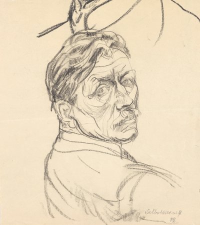自画像 作： Franz Barwig d. Ä.