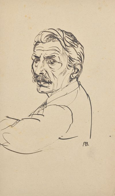 自画像 作： Franz Barwig d. Ä.