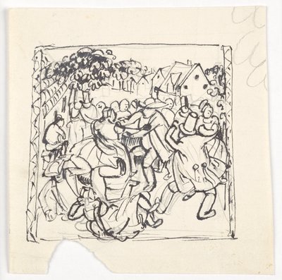 踊る農民 作： Franz Barwig d. Ä.