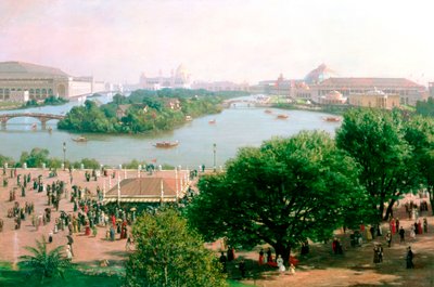 シカゴ万国博覧会 作： Franz Biberstein