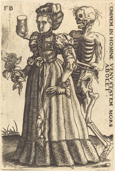 女と死 作： Franz Brun