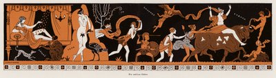 ギリシャとローマの古代の神々 (色リソ) 作： Franz Christophe