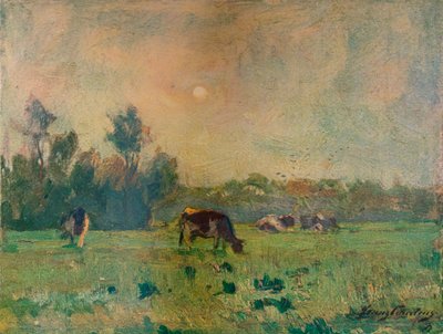 「朝、11月」、c1908 作： Franz Courtens