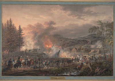 オスターマン・トルストイ伯爵の指揮下にあるロシアのライフガード連隊、1813年 作： Franz Edler Habermann von