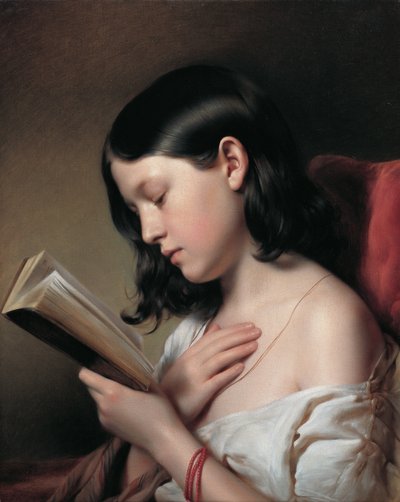 読書少女 作： Franz Eybl