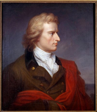 フリードリヒ・シラーの肖像 作： Franz Gerhard von Kugelgen