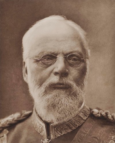 ババリア1845-1921年のルートヴィヒ3世の肖像、c。 1912年。 作： Franz Hanfstaengl