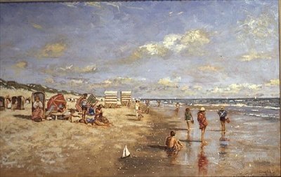 オン・ザ・ビーチ 作： Franz Helfferich