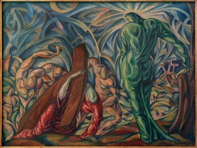 十字架を背負って 作： Franz Henseler