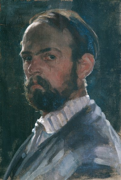 自画像 作： Franz Hofer