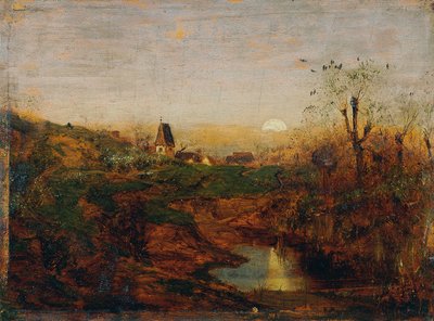 ムーアランドの夕暮れ 作： Franz Hoffmann von Fallersleben