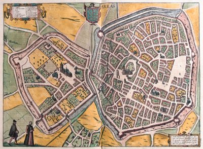 北フランス・アラス 作： Franz Hogenberg
