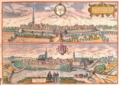 ドイツのクレムペとレンドスブルク（彫刻 作： Franz Hogenberg
