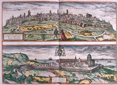 イタリア、オルヴィエートとロレートの聖域（彫刻作品 作： Franz Hogenberg