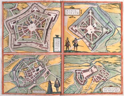 ベルギーのフィリップヴィル、マリエンブール、シメイ、ウォルクール（彫刻 作： Franz Hogenberg