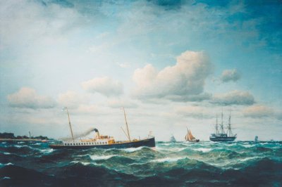 バルト海での汽船ステファンの投稿 作： Franz Hünten