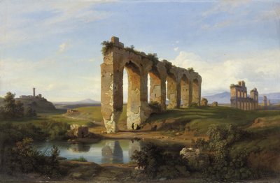 クラウディオ水道橋、1850 作： Franz Jnr Knebel