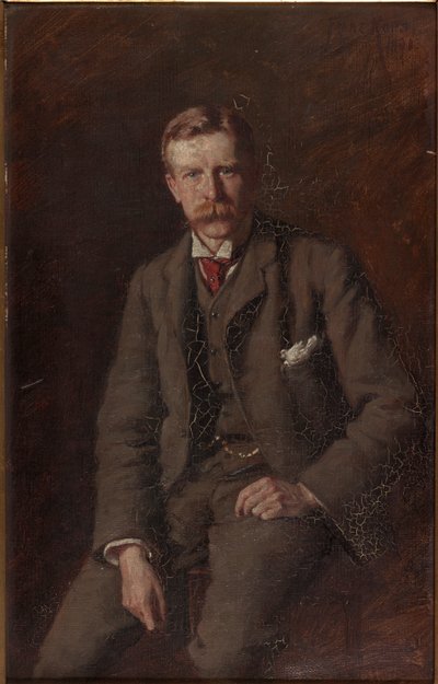 ヘンリー・ストレーカーの肖像、1890 作： Franz Kops