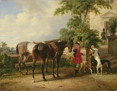 新郎、1836 作： Franz Krüger