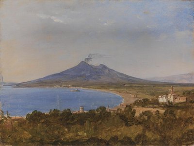 ベスビオとナポリ湾 作： Franz Ludwig Catel