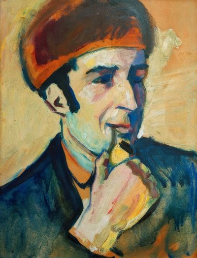 フランツ・マルクの肖像 作： Franz Marc