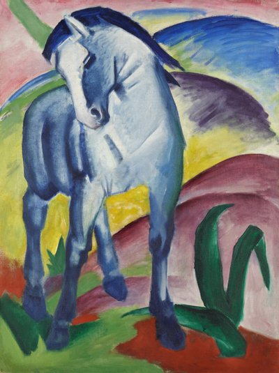 ブルーホースⅠ 作： Franz Marc