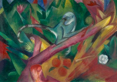 サル 作： Franz Marc