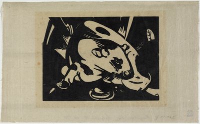 雄牛 作： Franz Marc