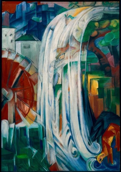 魅惑のミル 作： Franz Marc
