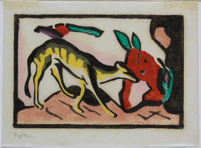 すばらしい 作： Franz Marc