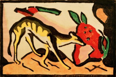 ファベルティエ 作： Franz Marc