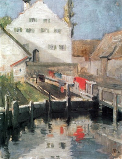 インデルスドルフ、1904 作： Franz Marc