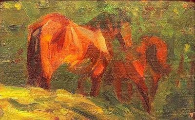 小馬研究 作： Franz Marc