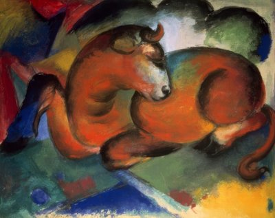 レッドブル 作： Franz Marc